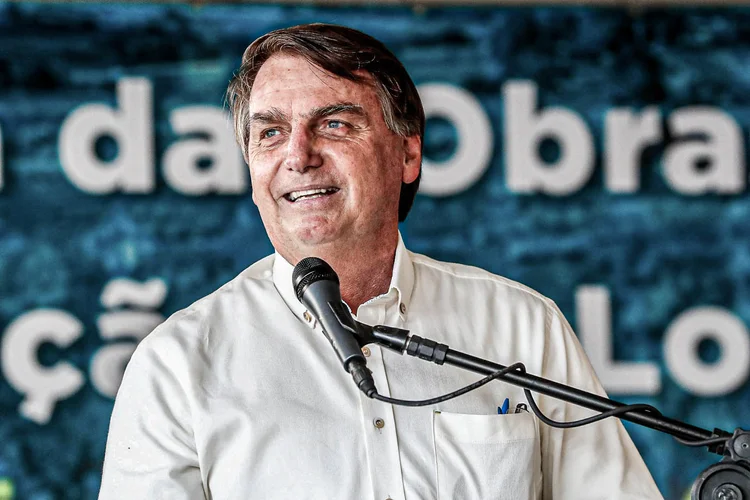 Bolsonaro: "Eu não falo com um chefe de Estado de qualquer país do mundo e vou tagarelar junto à imprensa. Isso não existe" (Alan Santos/PR/Divulgação)
