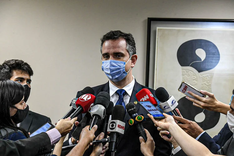 Senador Rodrigo Pacheco: candidato do Planalto ao Senado federal (Roque de Sá/Agência Senado)