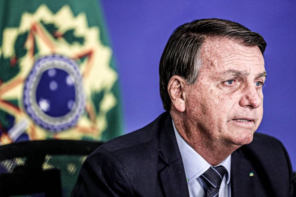 Bolsonaro quer assumir o controle do Patriota, mas um racha na cúpula da legenda ameaça seus planos (Divulgação/Marcos Corrêa/PR)