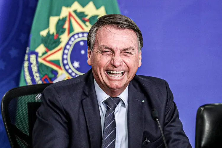 O presidente Jair Bolsonaro em evento no início do ano: declarações sobre mudanças na Petrobras podem ser investigadas (Marcos Corrêa/PR/Divulgação)