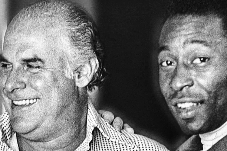 Antônio Carlos de Almeida Braga e Pelé (Reprodução/Reprodução)