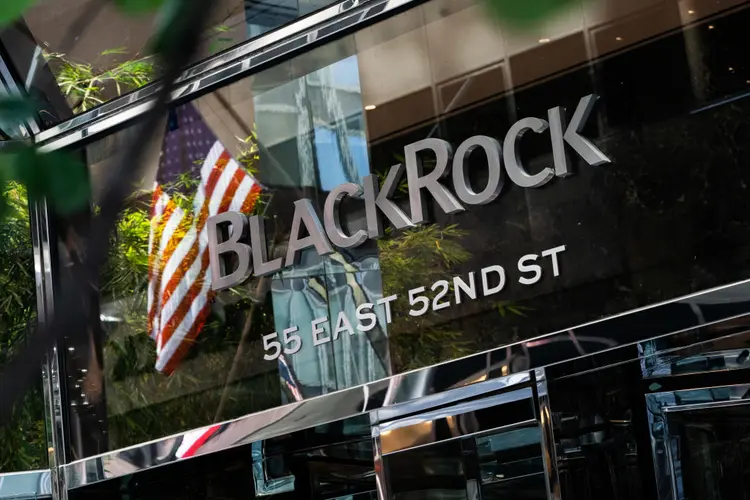 BlackRock intensificou ações na área de criptoativos (Bloomberg/Getty Images)