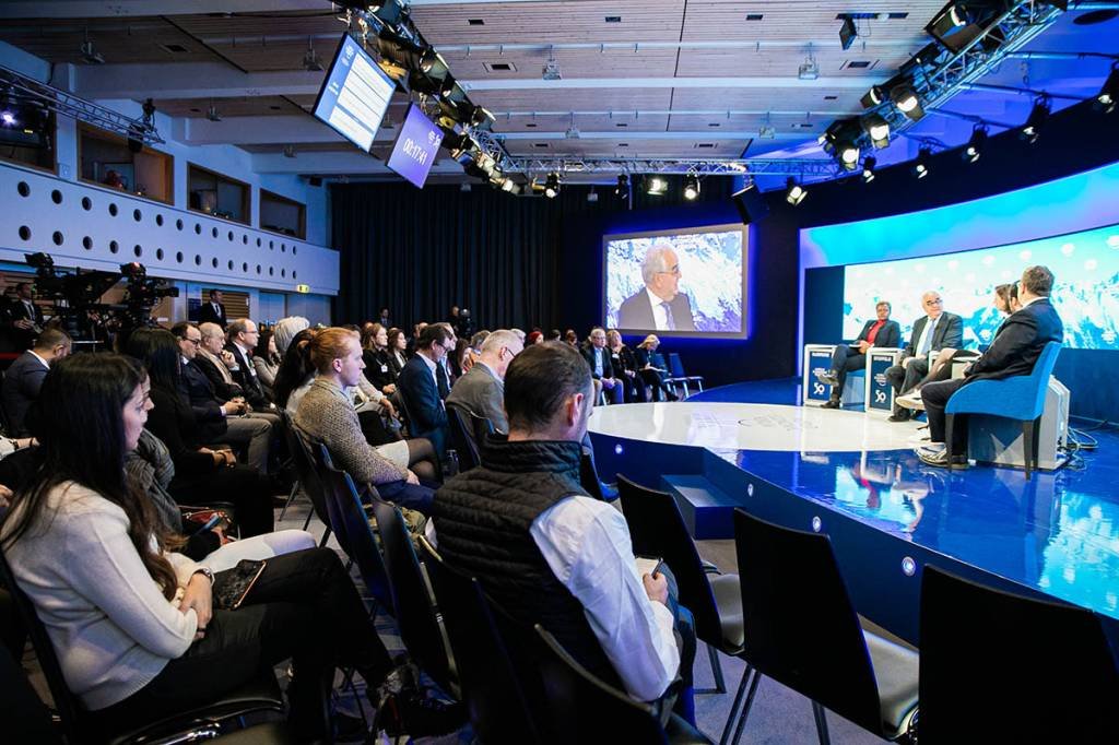 Fórum Econômico Mundial de Davos (World Economic Forum/Jakob Polacsek/Divulgação)