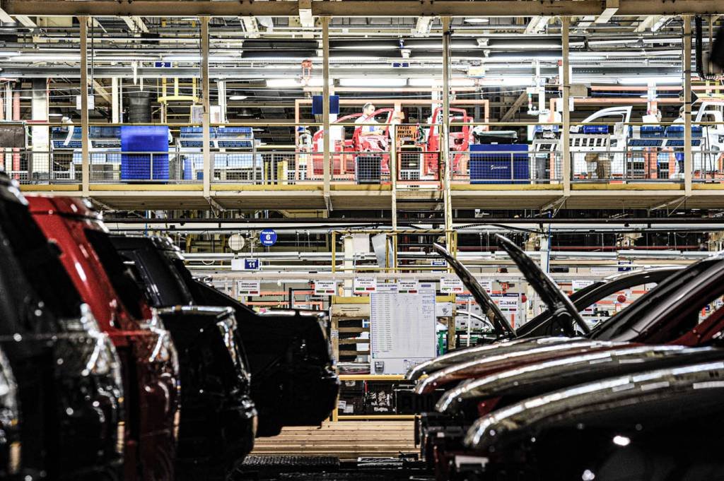 Fábrica da Ford em Camaçari (BA): além das cidades de Camaçari e Salvador, montadora está presente em São Paulo e Tatuí (Germano Lüders/Exame)