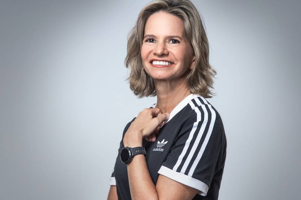 Flavia Bittencourt, CEO da Adidas: executiva é também conselheira da TIM Brasil, uma das 10 empresas com maior igualdade de gênero, segundo a Teva índices (Leandro Fonseca/Exame)