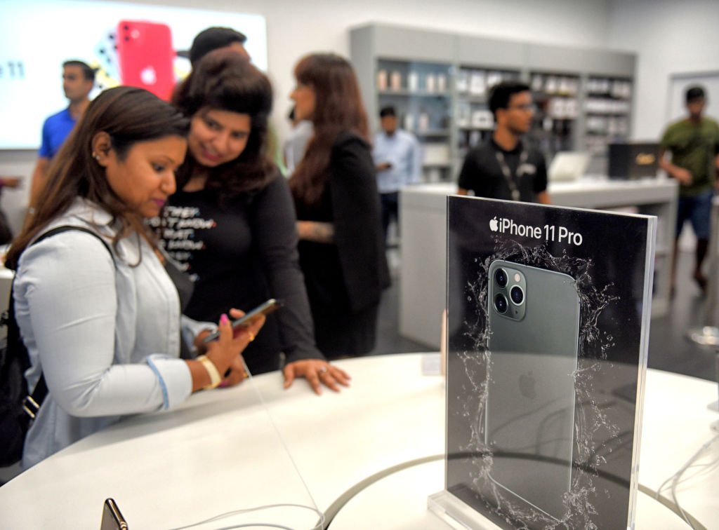 Com lançamento de loja online e aumento de produção, Apple planeja crescimento no mercado indiano (Avishek Das/SOPA Images/LightRocket/Getty Images)
