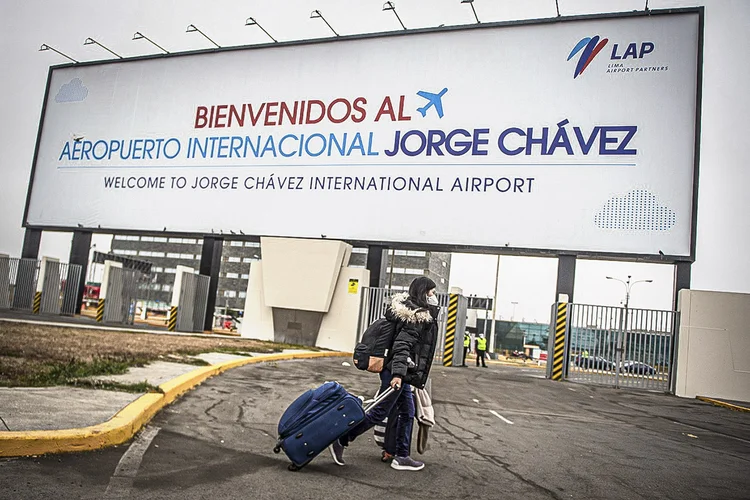 Aeroporto de Lima, no Peru (ERNESTO BENAVIDES/AFP/Getty Images)