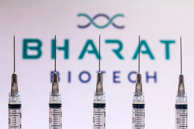 Bharat Biotech; vacina Covaxin. (Rafael Henrique/SOPA Images/Getty Images)