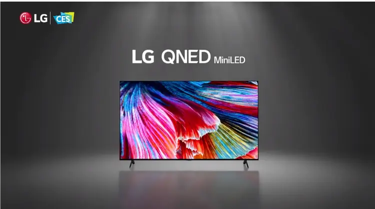 LG QNED: TVs utilizam tecnologia chamada de Mini LED (EXAME/Divulgação)