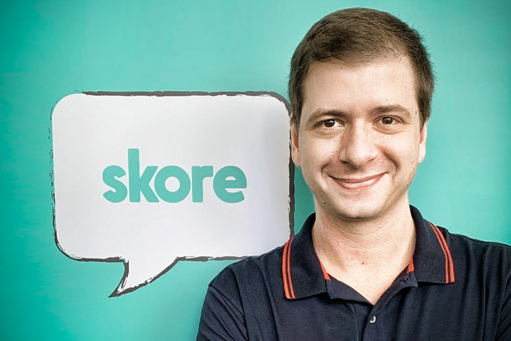 Luis Novo, presidente e cofundador da Skore: empreendedor cria negócios de tecnologia desde os 17 anos (Skore/Divulgação)