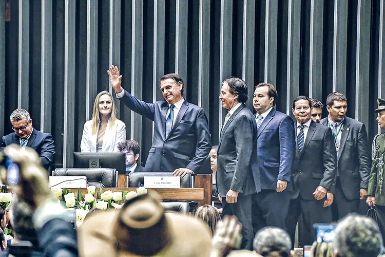 Presidente Jair Bolsonaro aposta em nomes do Centrão para presidir a Câmara e o Senado (Agência Brasil/Agência Brasil)