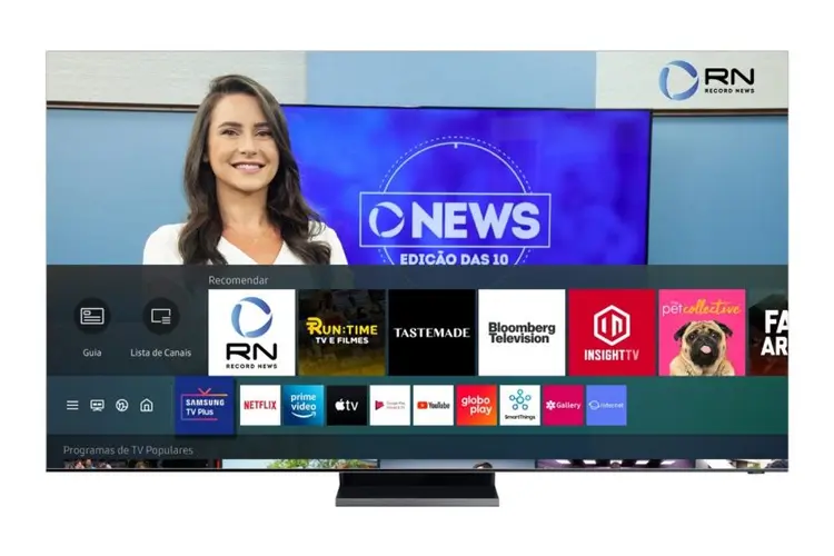 Samsung TV Plus: streaming é exclusivo de TVs da marca sul-coreana (Samsung/Divulgação)