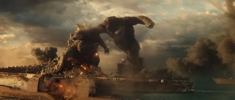 "Kong vs Godzilla": estreia exitosa (Warner Bros./Divulgação)