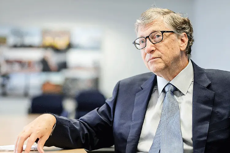 Bill Gates: empresário escreve um novo capítulo em sua atuação climática ao lançar o livro "Como evitar um desastre climático" (Thierry Monasse / Colaborador/Getty Images)