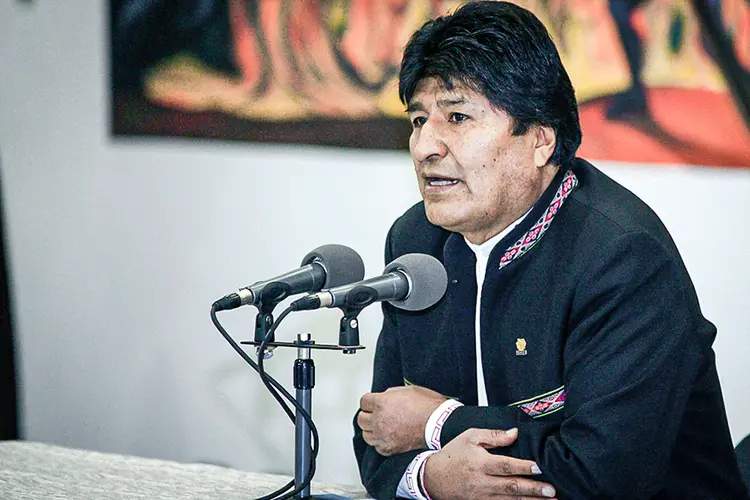 Evo Morales: político renunciou à presidência da Bolívia (Javier Mamani/Getty Images)