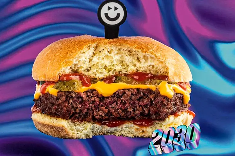 Futuro Burger 2030: lançamento da Fazenda Futuro (Fazenda Futuro/Divulgação)