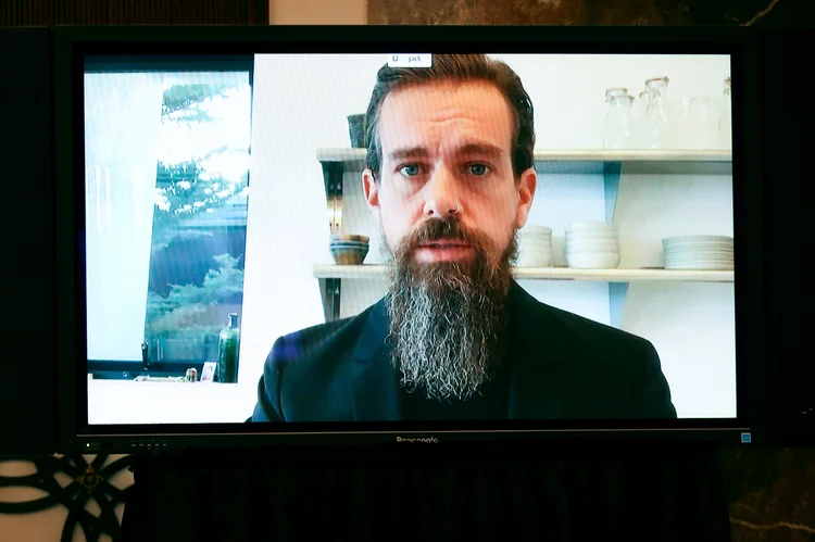 Jack Dorsey: CEO do Twitter afirmou "ter paixão por bitcoins" (Pool / Equipe/Getty Images)