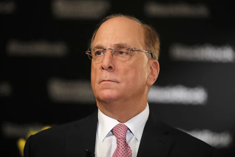 BlackRock lançou ETF de bitcoin em janeiro de 2024 (Bloomberg / Colaborador/Getty Images)