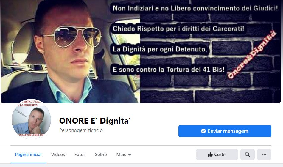 O mafioso italiano que se tornou influencer para aprimorar sua marca