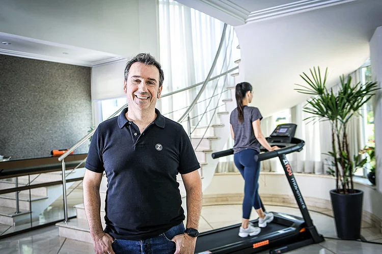 Marcio Kumruian: o fundador da Netshoes lança sua nova startup, a ZiYou, uma plataforma de assinatura de equipamento e conteúdo fitness (ZiYou/Divulgação)