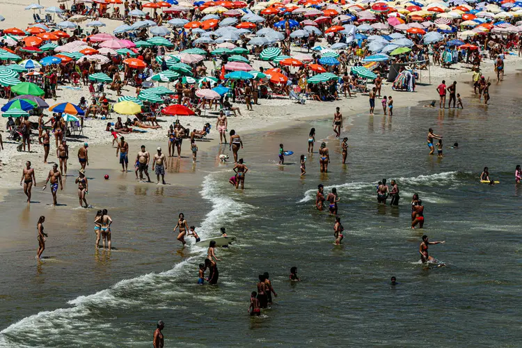 Praia do Leblon: bairro carioca tem os condomínios mais caros do País, diz Loft (Fernando Frazão/Agência Brasil)