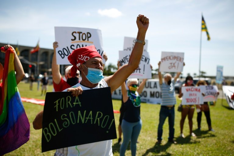 Novos protestos contra Bolsonaro por sua gestão da pandemia