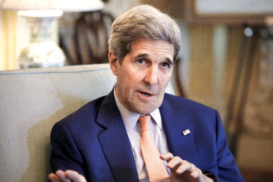John Kerry: emissário americano acredita que China e EUA precisam cooperar para que mundo possa alcançar metas climáticas (Yuri Gripas/Reuters/Reuters)