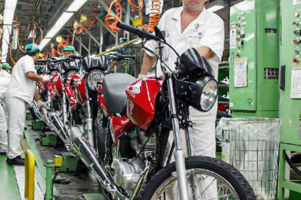 Honda anuncia parada temporária da produção de motos em Manaus