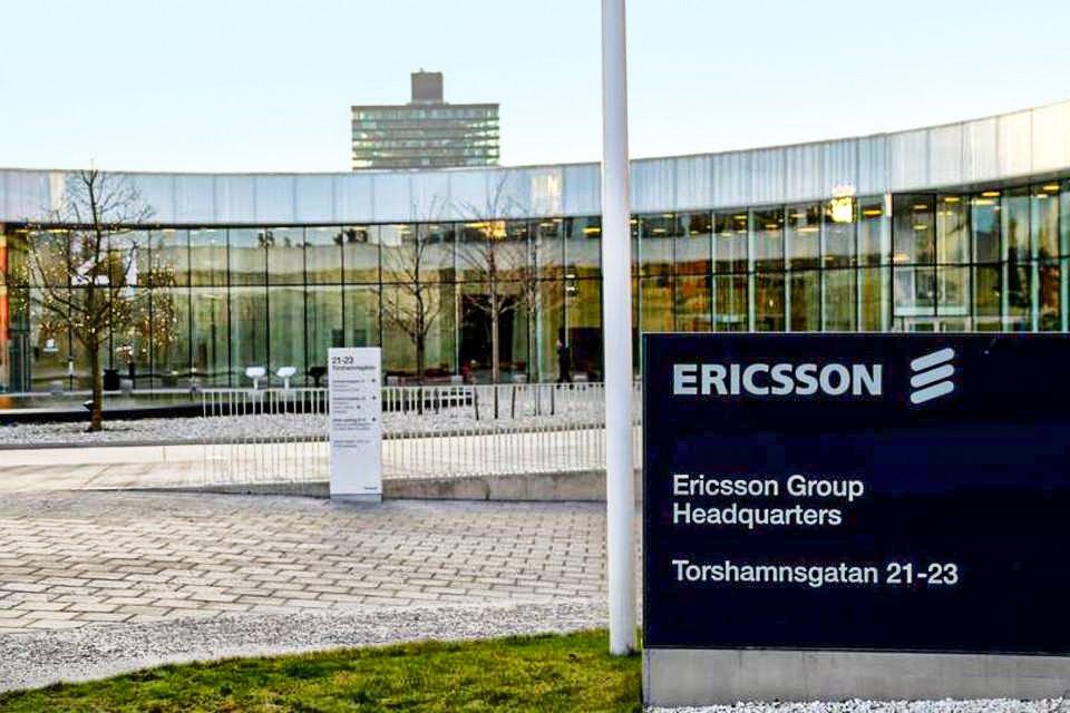 BDRs da Ericsson chegam a operar em alta de 12% após divulgação de resultados