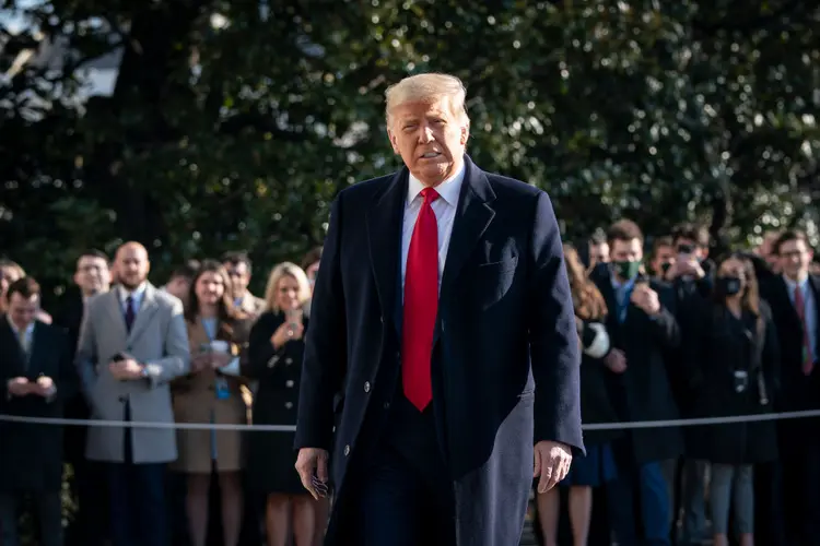 O ex-presidente Donald Trump (Drew Angerer / Equipe/Getty Images)