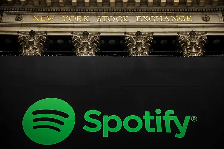 Spotify: nova aquisição soma-se a outras já realizadas pela gigante sueca, que quer ser líder do mercado de consumo de áudio (Lucas Jackson/Reuters)