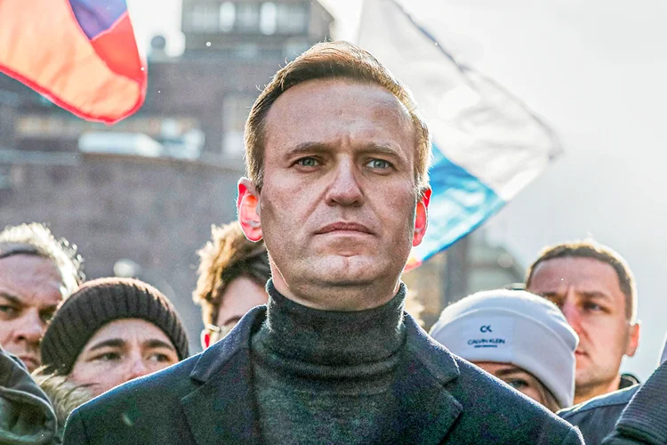 O líder opositor russo Alexei Navalny: expectativa de condenação a até três anos de prisão por insuflar movimentos opositores locais (Shamil Zhumatov/Reuters)