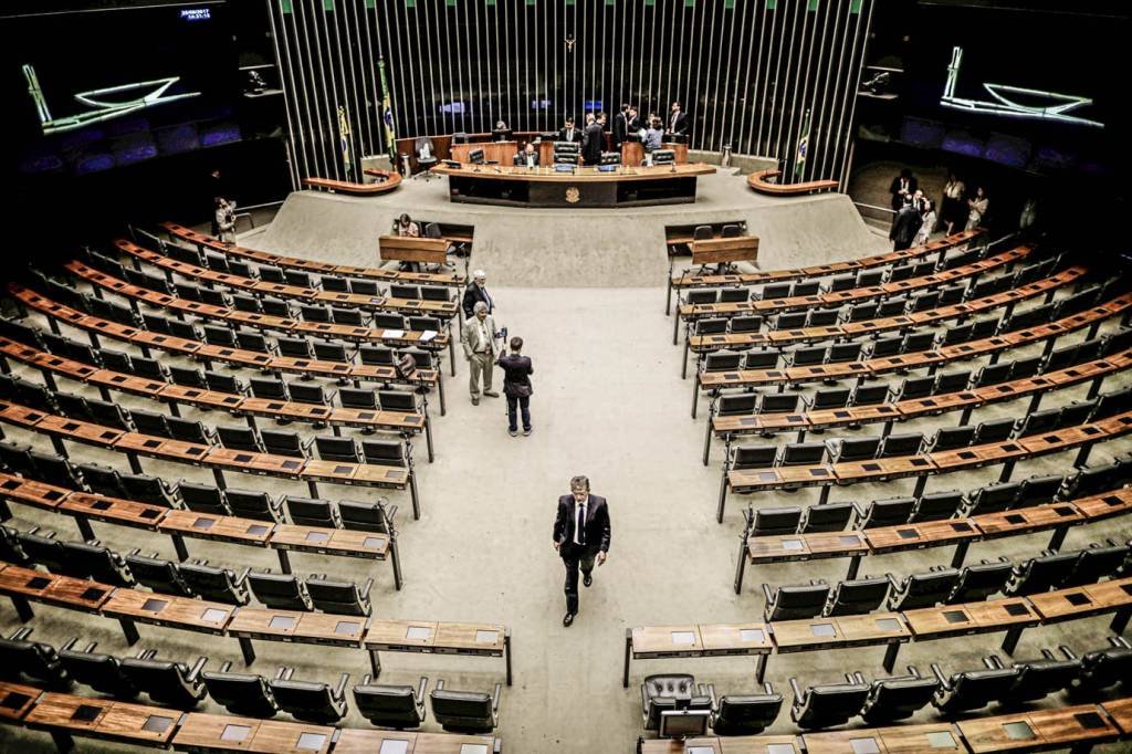 Plenário da Câmara dos Deputados.
 (Ueslei Marcelino/Reuters)