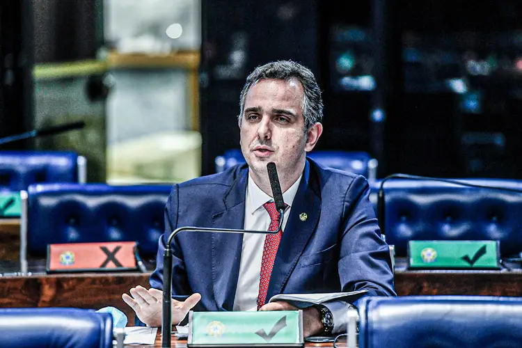 Presidente do Senado, Rodrigo Pacheco (DEM-MG) (Marcos Oliveira/Agência Senado)