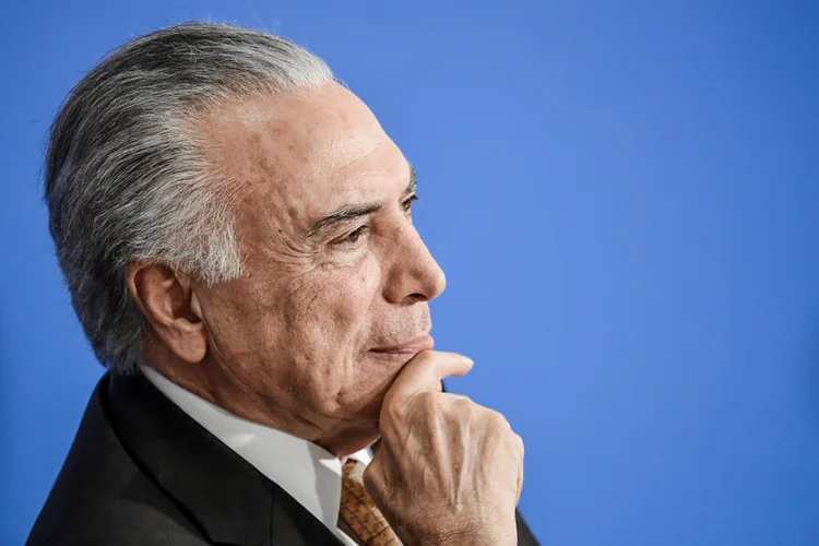 Michel Temer: ex-presidente testa positivo para covid-19 (Evaristo SA/AFP via/Getty Images)