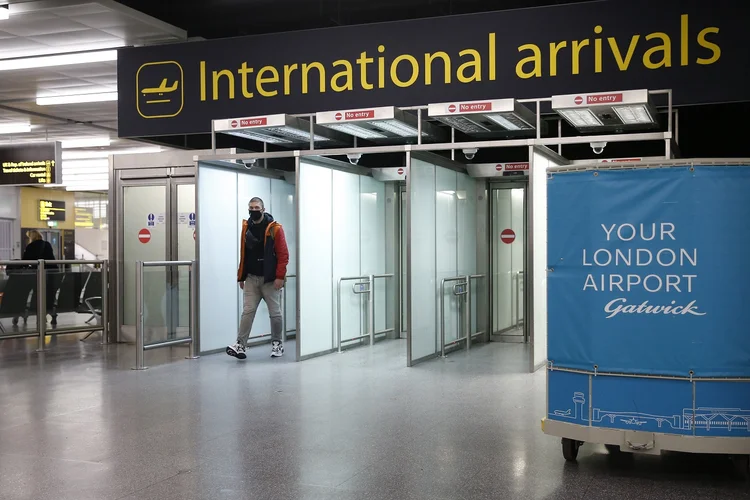 Aeroporto de Londres, no Reino Unido (Hollie Adams/Getty Images)