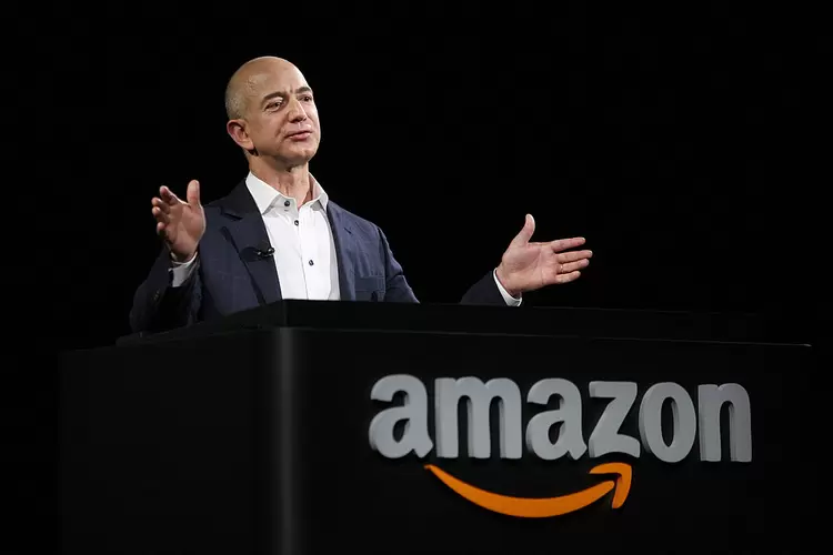 Jeff Bezos, fundador da Amazon: procurador nos EUA acusa a Amazon de controle de preços e práticas antitruste (David McNew / Correspondente/Getty Images)