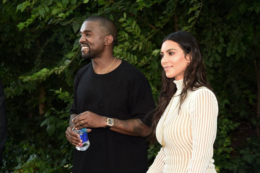 Kanye West e Kim Kardashian (Kevin Mazur/Getty Images)