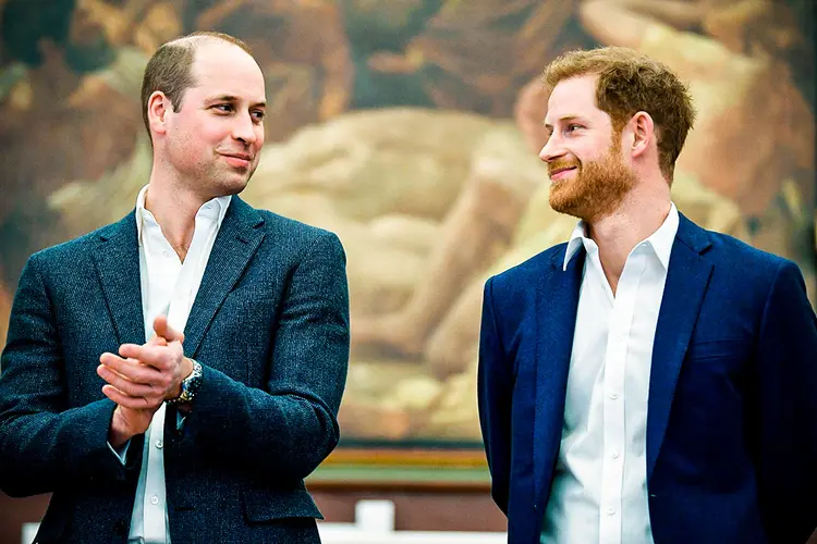 William e Harry, filhos de Diana. (Toby Melville/Getty Images)
