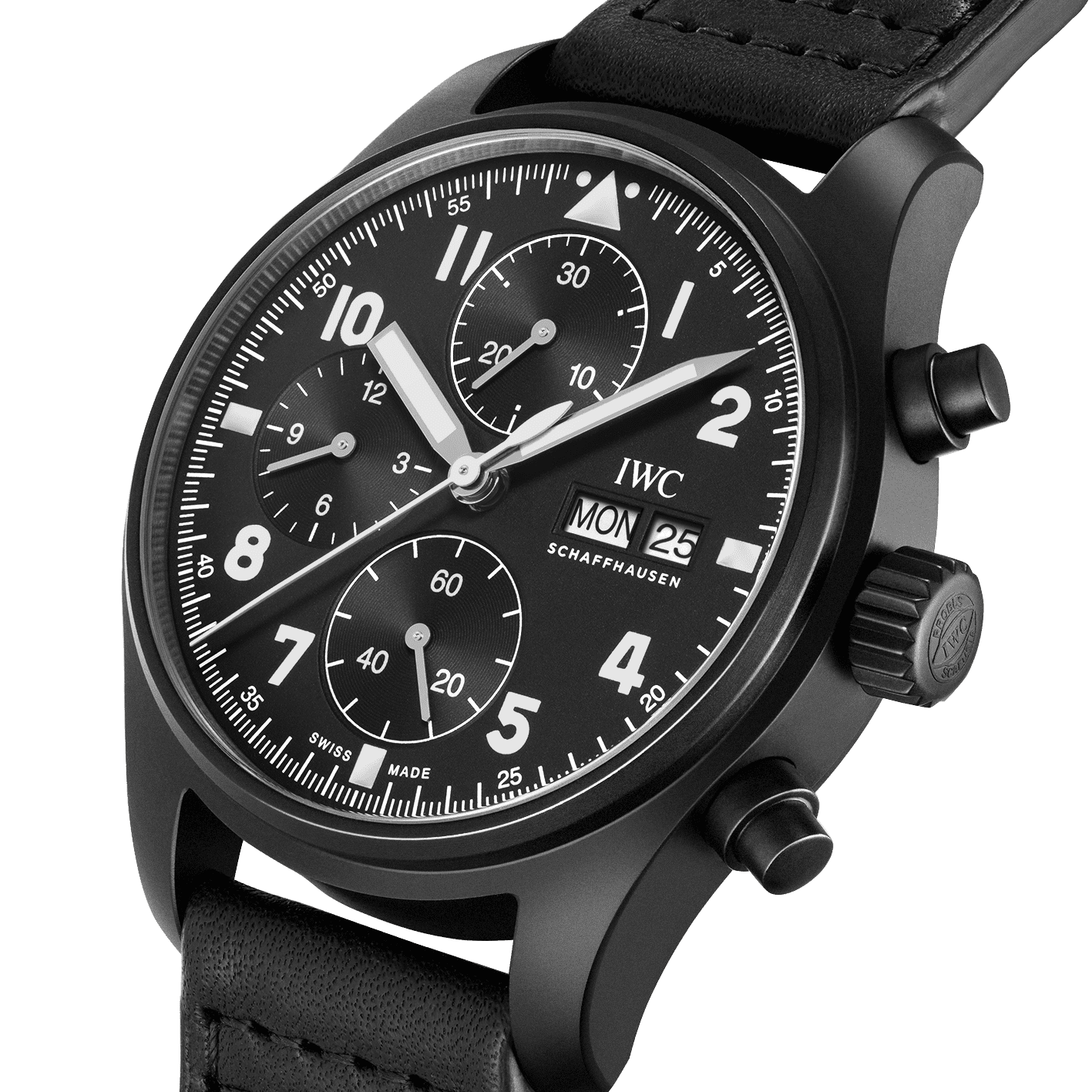 IWC Aviador Negro a volta de um rel gio cl ssico Exame