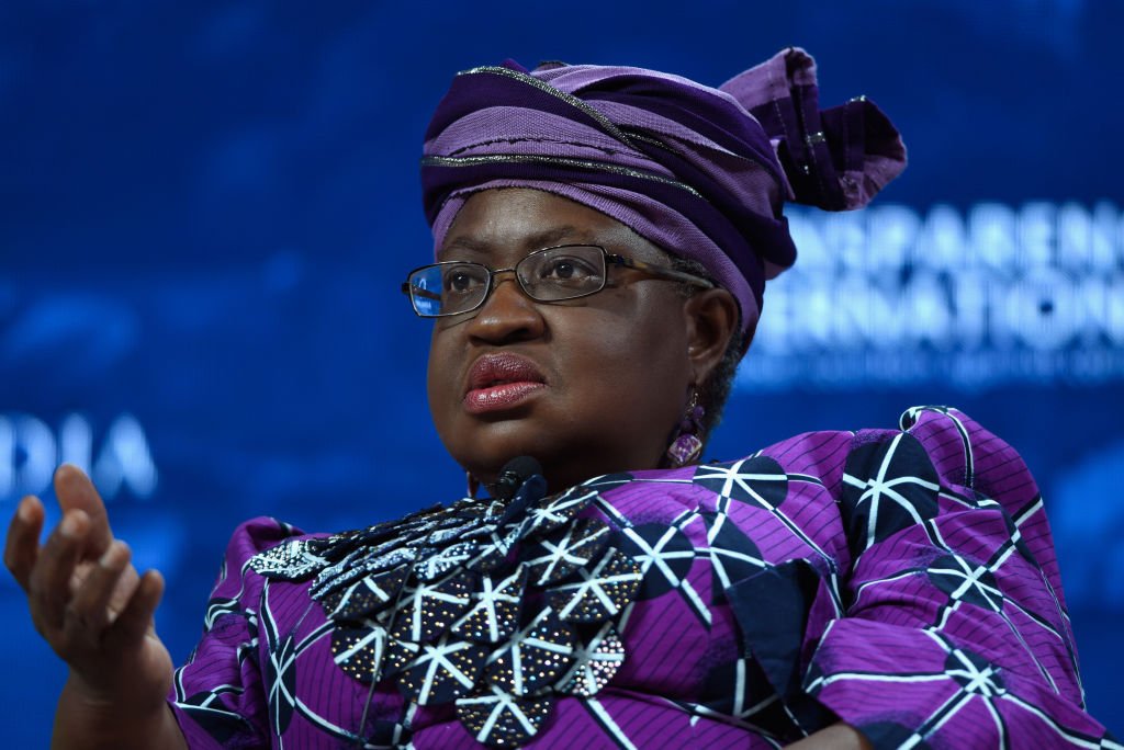 Ngozi Okonjo-Iweala deve ser eleita nesta segunda para dirigir OMC com apoio de Joe Biden (Riccardo Savi/Getty Images)