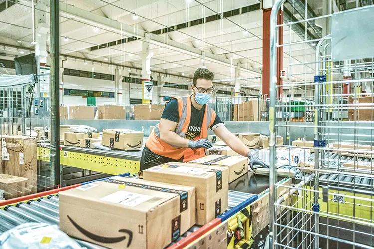 Amazon é a marca de varejo mais valiosa do mundo, segundo ranking (Gianni Cipriano/The New York Times//Fotoarena)