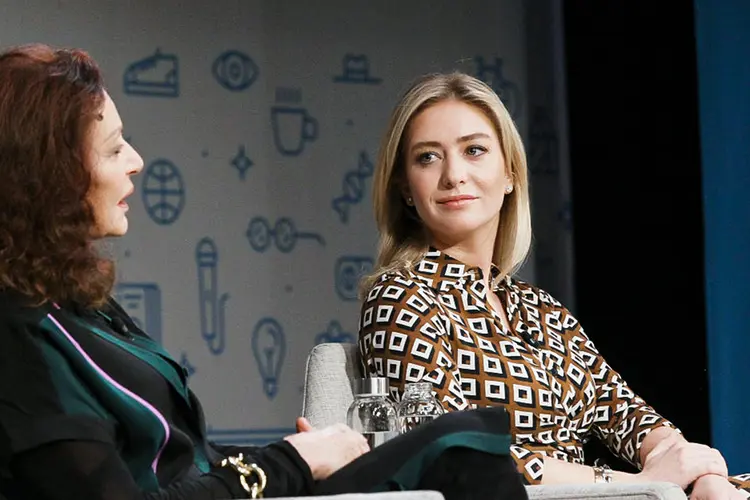 Whitney Wolfe Herd:, do Bumble: a marca do empoderamento feminino na tecnologia (Bennett Raglin/Getty Images)