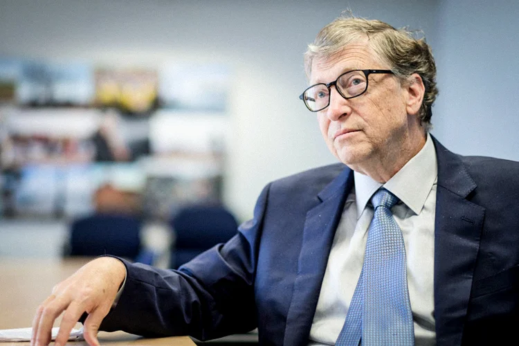 Bill Gates: “O sucesso é um péssimo professor. Seduz pessoas inteligentes a pensar que não podem perder” (Thierry Monasse/Getty Images)