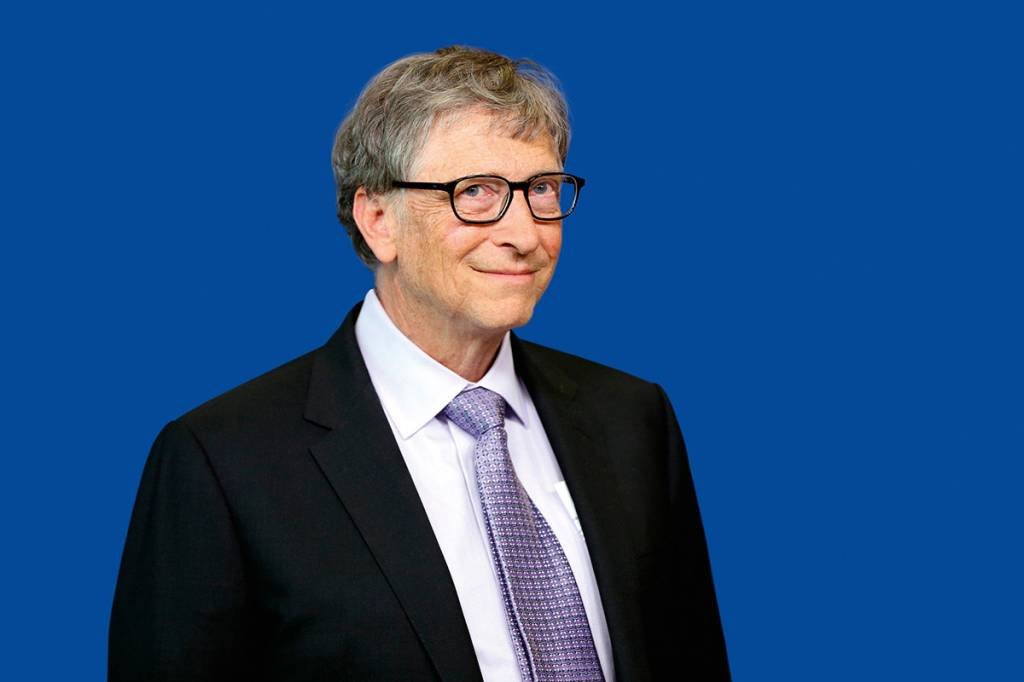 Bill Gates: fundo climático do empresário investiu em um produto com pegada zero carbono. (Anadolu Agency / Getty Images/Getty Images)