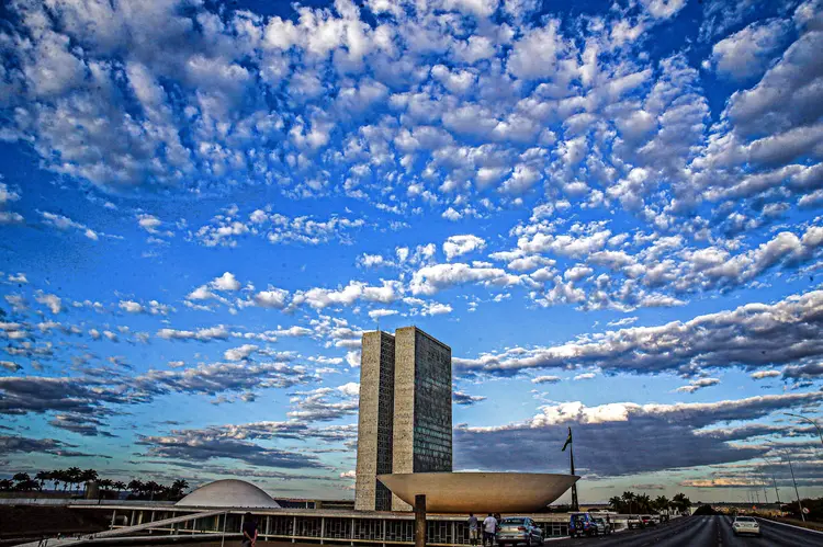 Vista do Congresso em Brasília: Câmara começa a discutir a PEC Emergencial, que abre caminho para a volta do auxílio emergencial (Marcello Casal Jr/Agência Brasil)