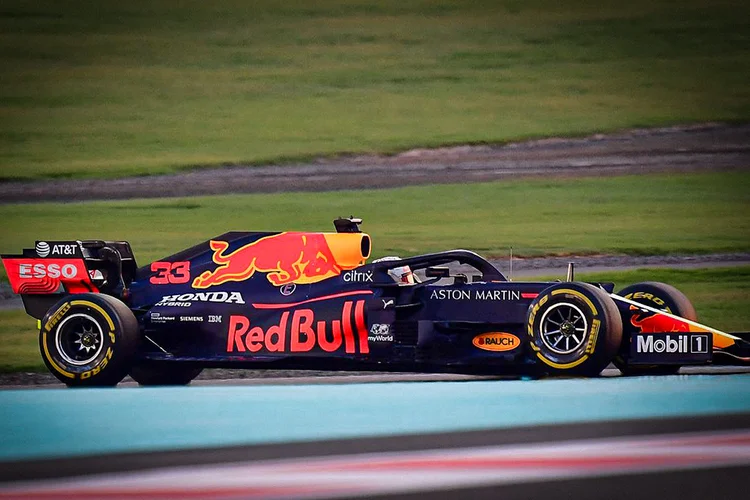 Carro de Max Verstappen, da Red Bull (Giuseppe Cacace/Reuters)