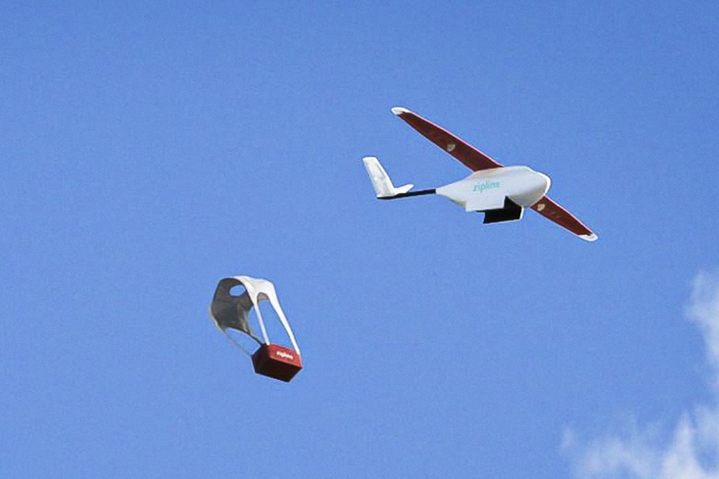 Startup inicia entrega de vacinas por drones em abril nos Estados Unidos