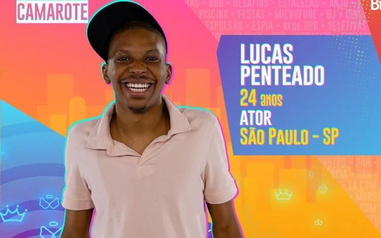 Lucas Penteado: participante tomou a decisão de deixar o BBB 21 após festa nesta madrugada (BBB/TV Globo/Divulgação)