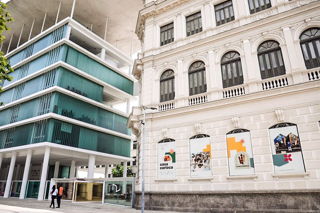 Fachada do Museu de Arte do Rio. (Tomaz Silva/Agência Brasil)